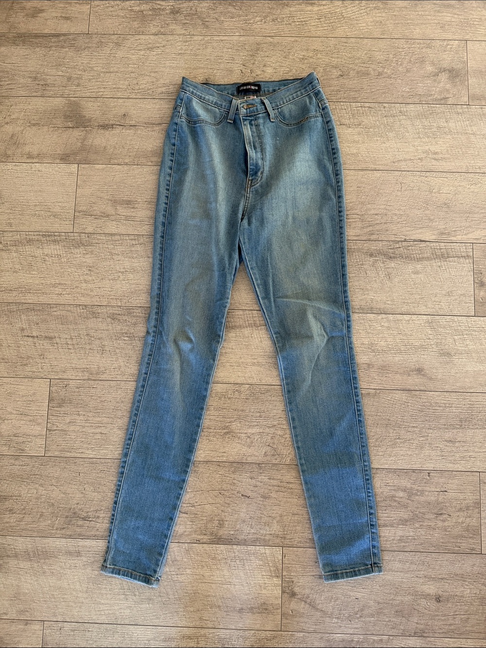 Fashion Nova Light Blue Skinny Jeans